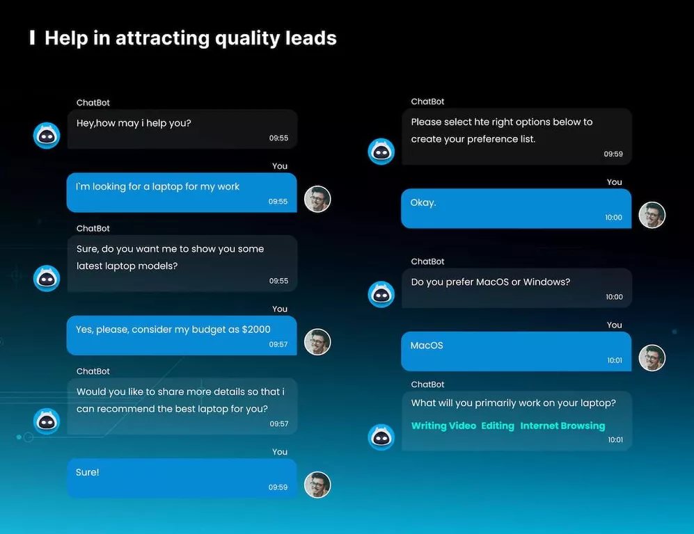 Increase your Website Conversions with MetaDialog Conversational AI Chatbot